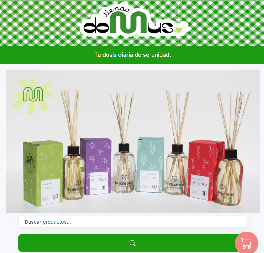 Preview del proyecto Domus Tienda